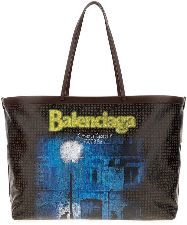 Balenciaga Balenciaga Printed canvas large Select shopping bag