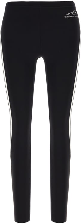 Balenciaga Balenciaga Black stretch nylon leggings