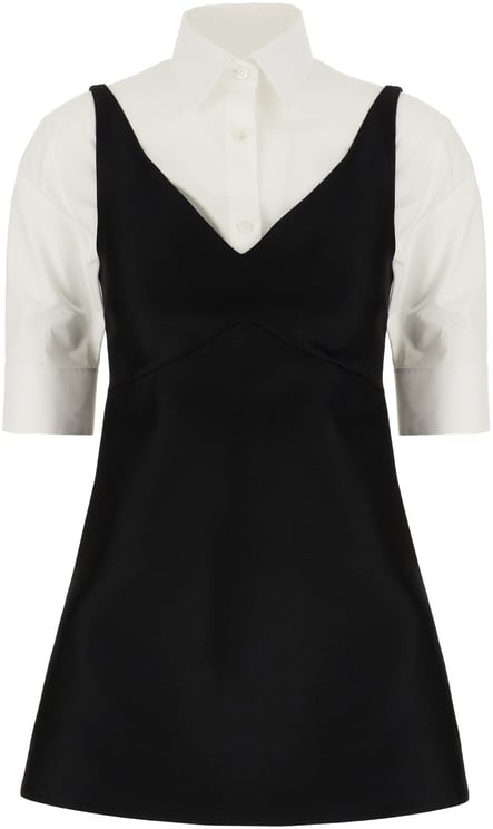 Balenciaga Balenciaga Black wool blend dress