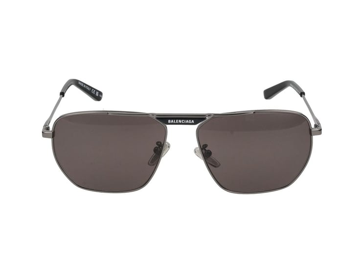 Balenciaga Grey BB0298SA Metal Sunglasses