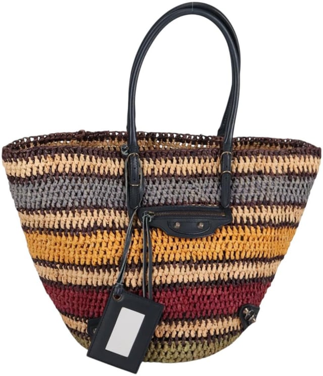 Balenciaga Balenciaga Cabas Raphia panier medium