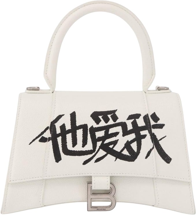 Balenciaga Balenciaga Hourglass Top Handle Leather Small