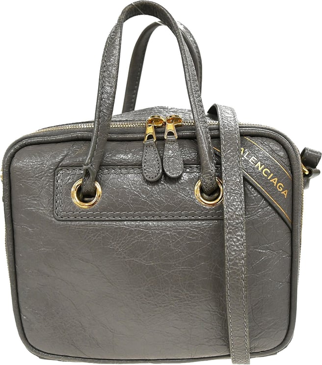 Balenciaga Balenciaga Blanket Square Bag Leather Small