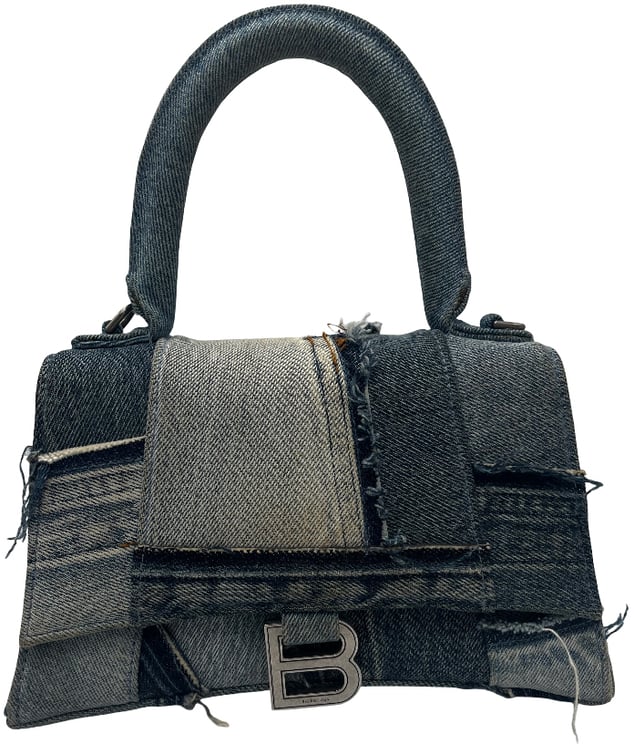 Balenciaga Balenciaga Hourglass Top Handle Bag Denim medium