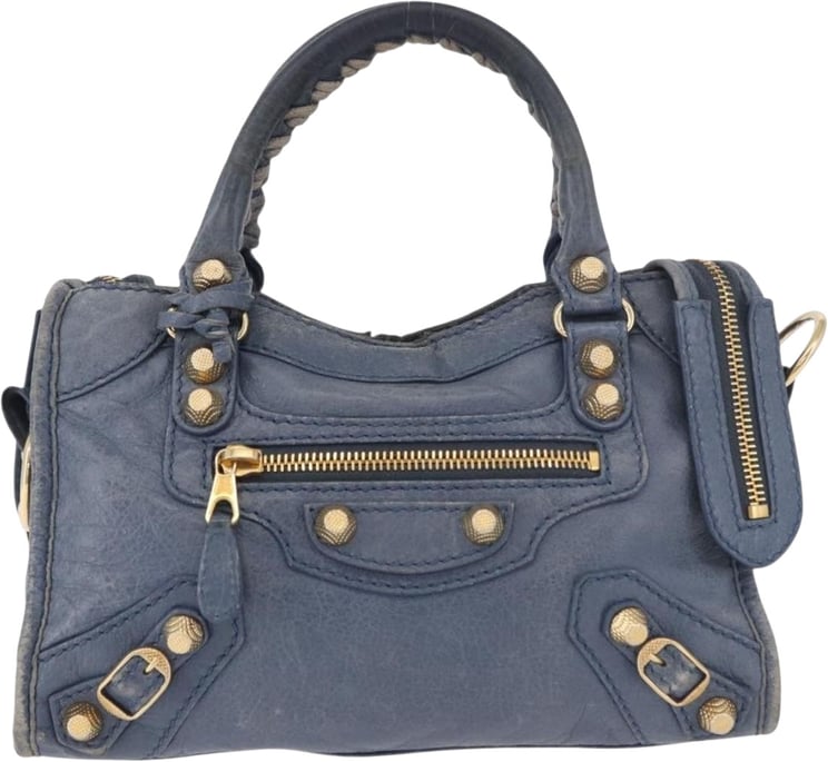 Balenciaga Balenciaga City Giant Studs Leather Mini
