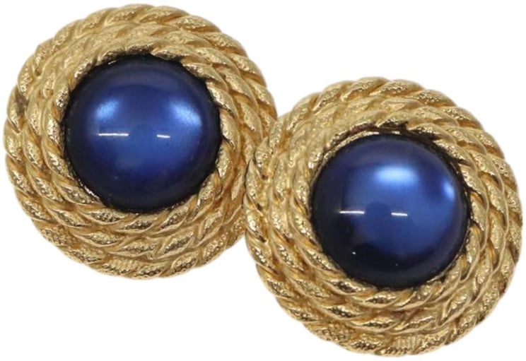 Balenciaga Balenciaga Vintage round clip on earrings Metal