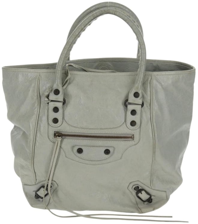 Balenciaga Balenciaga Classic Studs Sunday Tote Leather Small