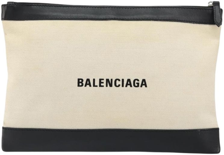 Balenciaga Balenciaga Clip P Pouch Leather Large