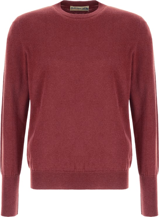 Ballantyne Ballantyne Red cashmere sweater