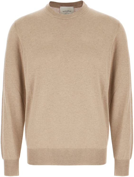 Ballantyne Ballantyne Camel silk blend sweater