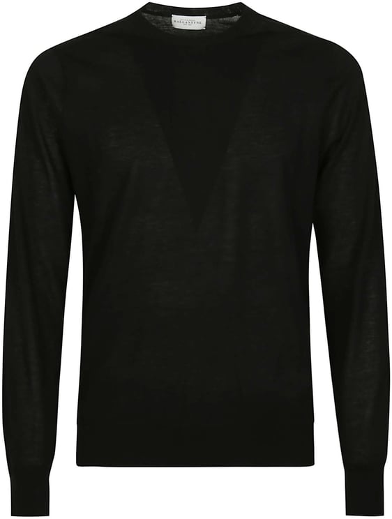 Ballantyne Plain Sweater Black