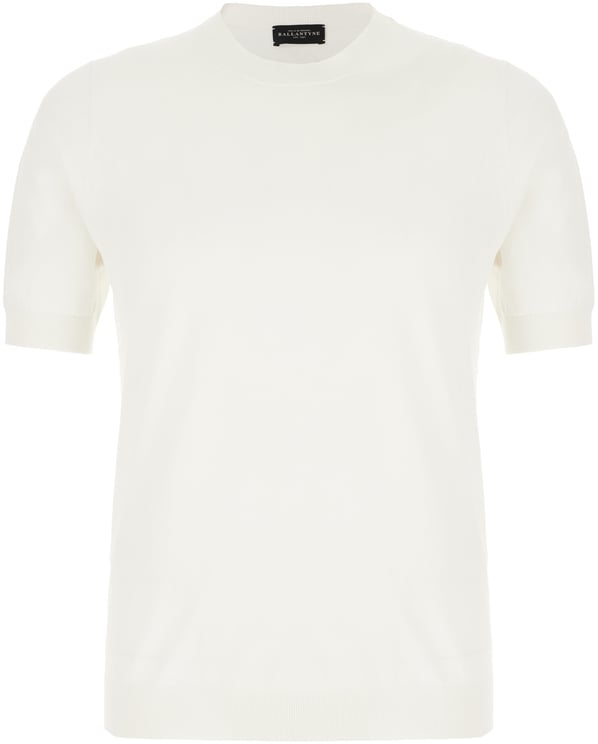 Ballantyne Ballantyne White cotton t-shirt