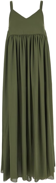 Ballantyne Ballantyne Military green polyester dress