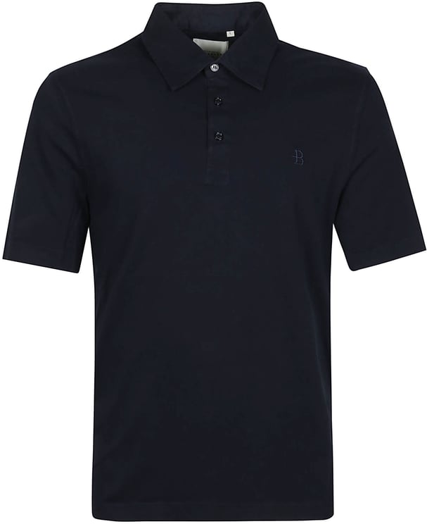 Ballantyne Short Sleeve Polo Shirt Blue