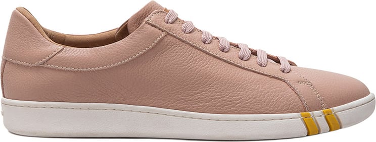 Bally Pink Low Leather Sneakers Bally