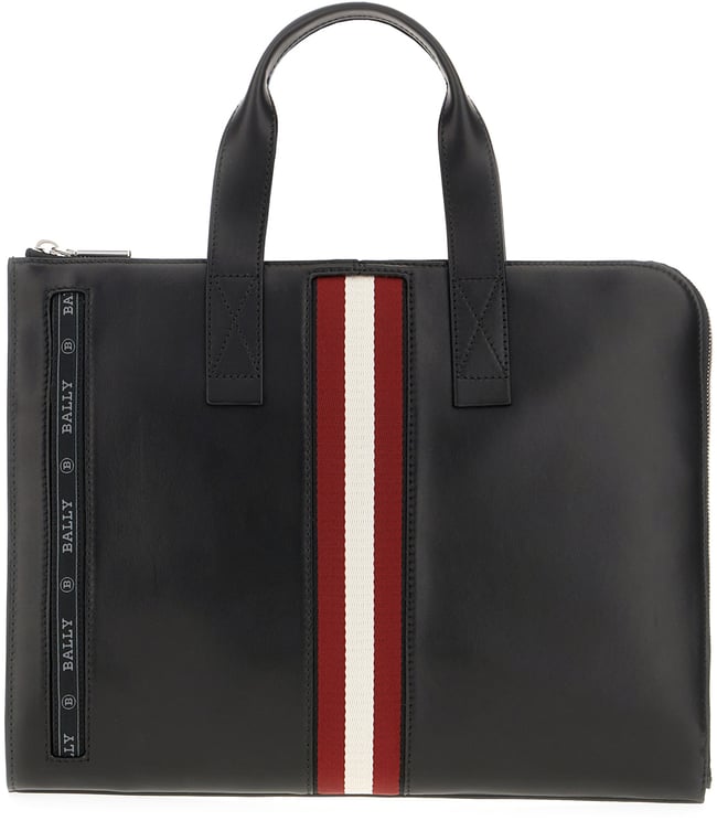 Bally Bally Black leather Henri document case