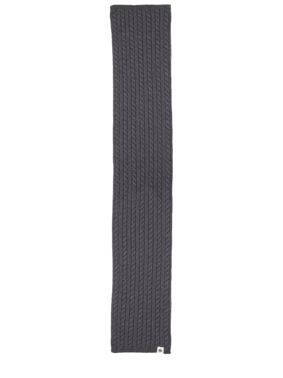 Bally Cable Knit Merino Wool Scarf