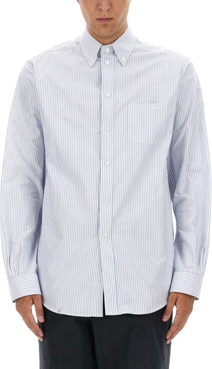 Bally Classic Striped Cotton Shirt