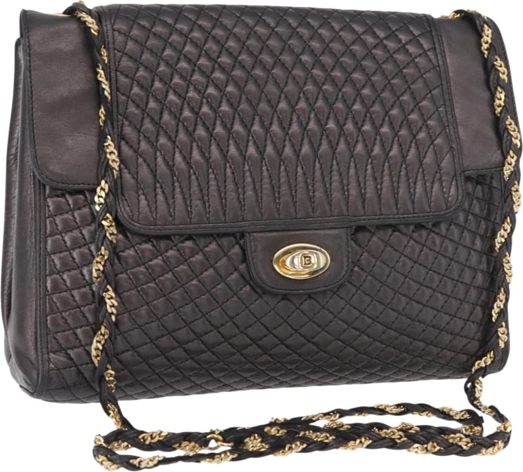 Bally Bally Vintage Chain Quilted Leather