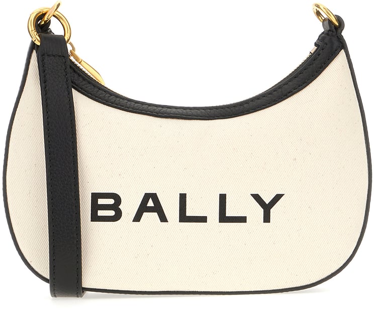 Bally Bally Ivory canvas shoulder bag