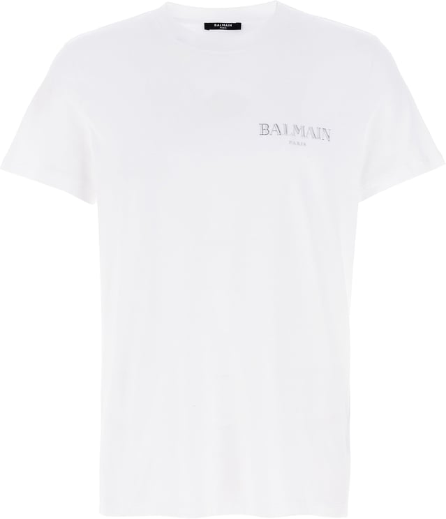 Balmain Balmain White Organic Cotton T-Shirt