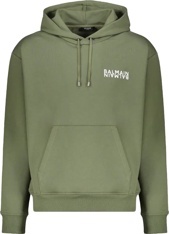 Balmain Balmain Logo Motif Hoodie