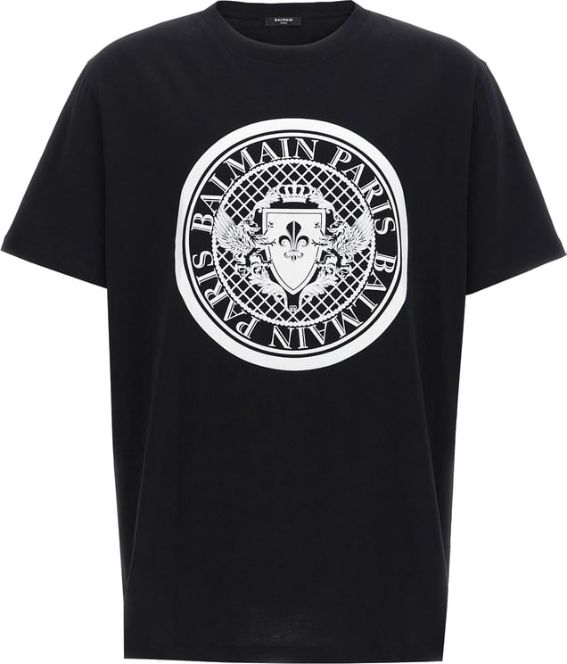 Balmain Balmain Bicolor Organic Cotton T-Shirt
