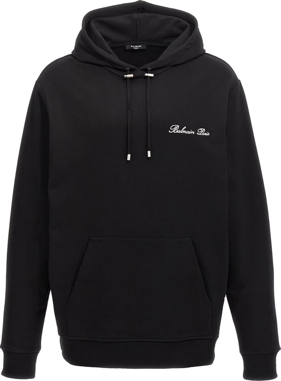 Balmain Balmain Black Cotton Sweatshirt