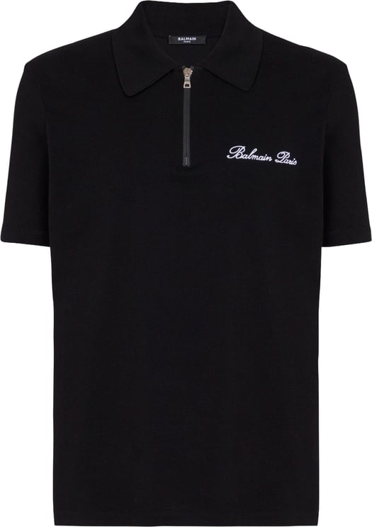 Balmain Cotton Piqué Polo Shirt