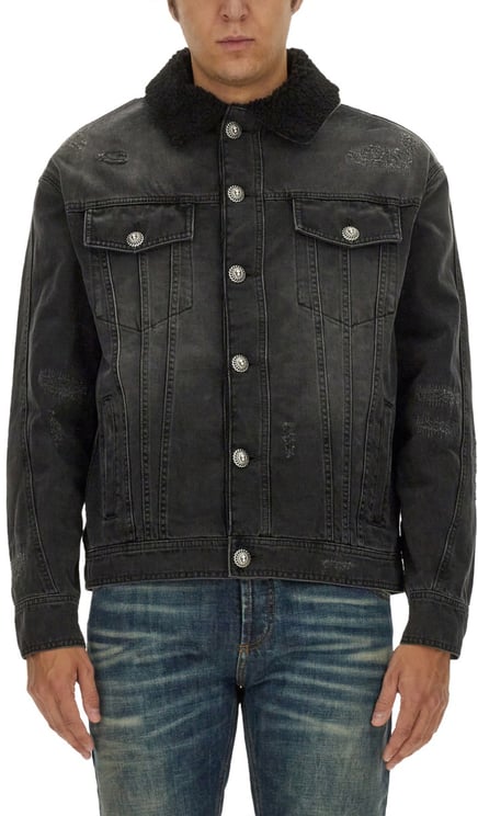 Balmain DESTROYED JACKET