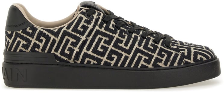 Balmain JACQUARD "B-COURT" SNEAKERS