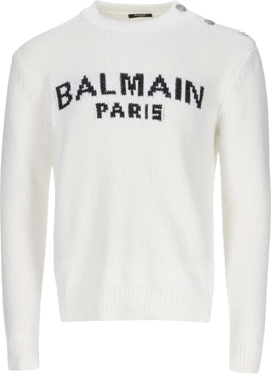 Balmain Balmain Cotton Logo Sweater