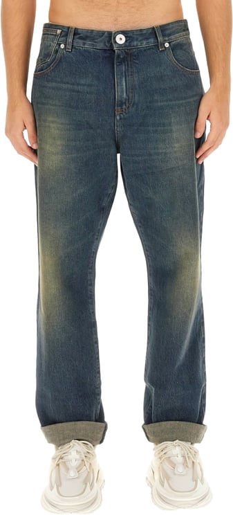 Balmain Classic Straight-Leg Jeans