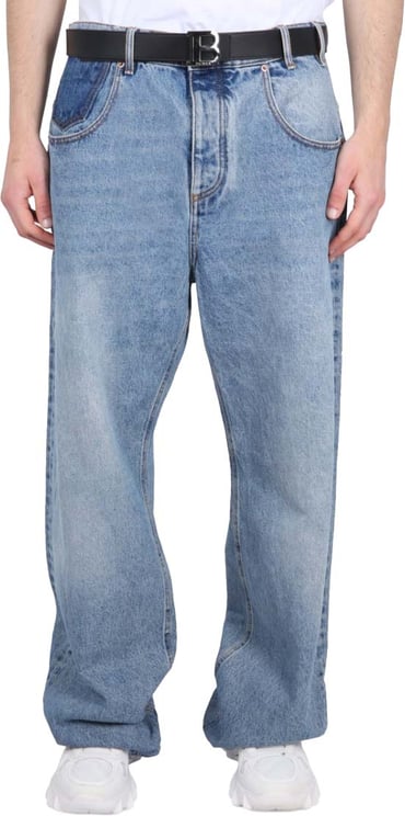 Balmain Loose Fit Jeans