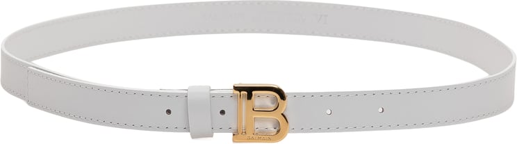 Balmain Cintura con Fibbia Logo