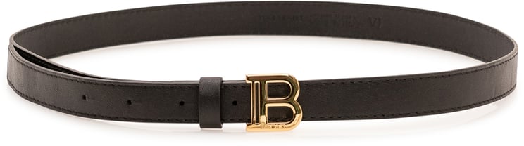 Balmain Cintura con Fibbia Logo