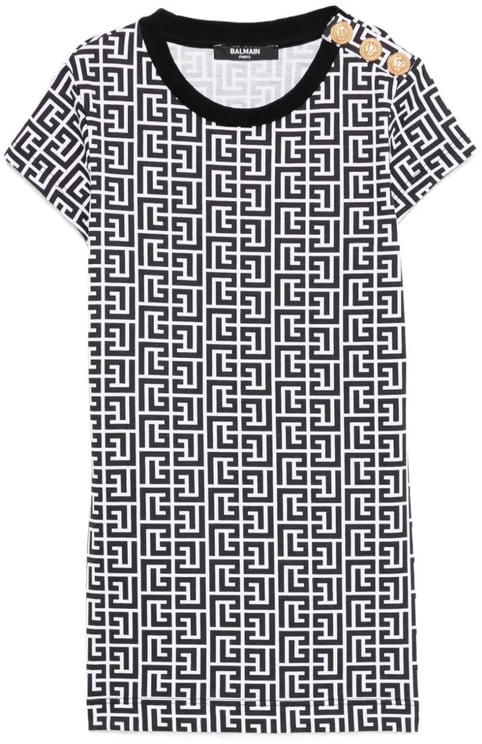 Balmain balmain kids abito bambina divers