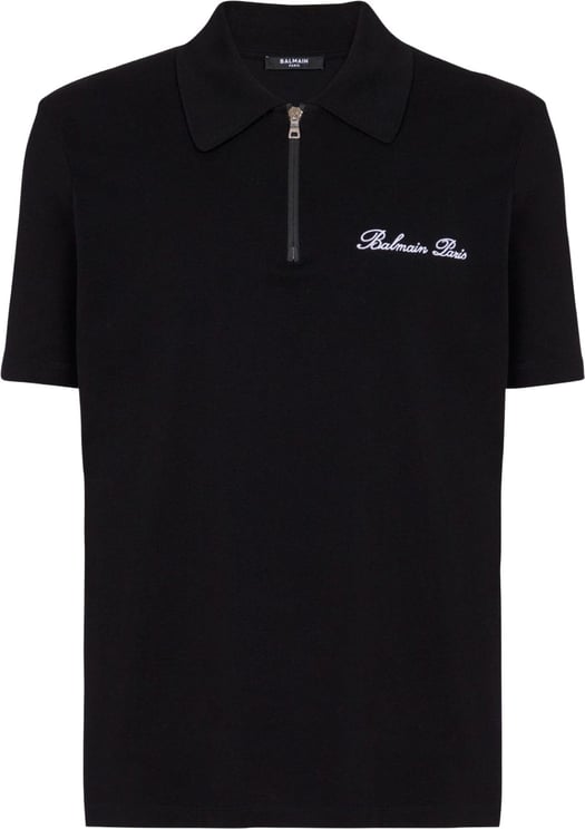 Balmain T-Shirts And Polos Noir / Blanc