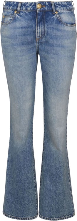 Balmain Trousers Blue Denim