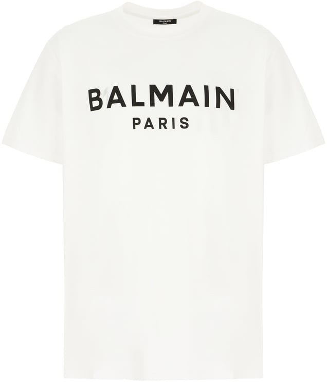 Balmain Balmain White oversize cotton t-shirt