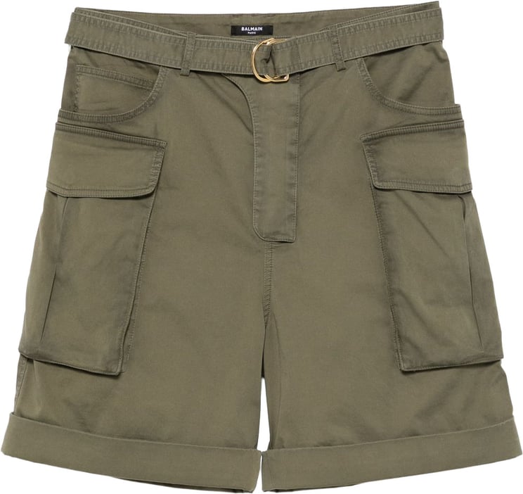 Balmain Shorts Khaki