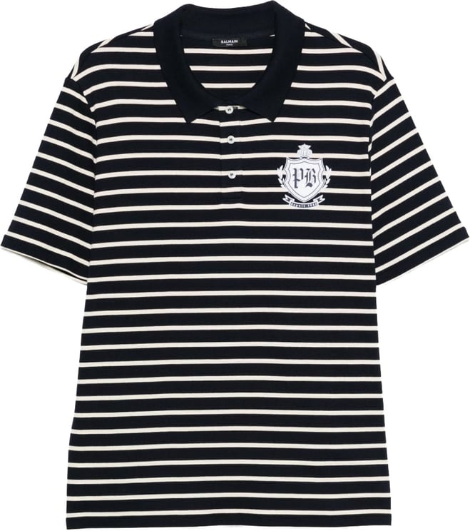 Balmain T-Shirts And Polos Multicolor