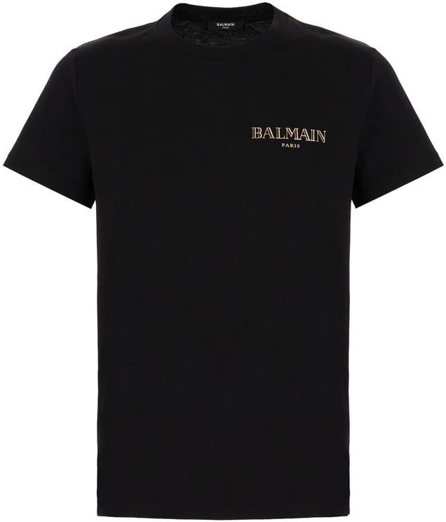 Balmain Balmain Black cotton t-shirt