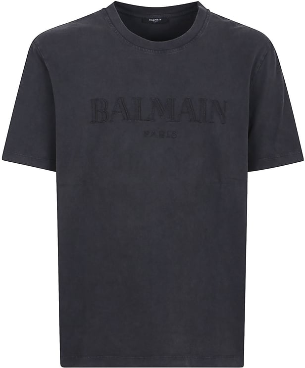 Balmain BALMAIN BALMAIN VINTAGE EMB T-SHIRT - REG FIT