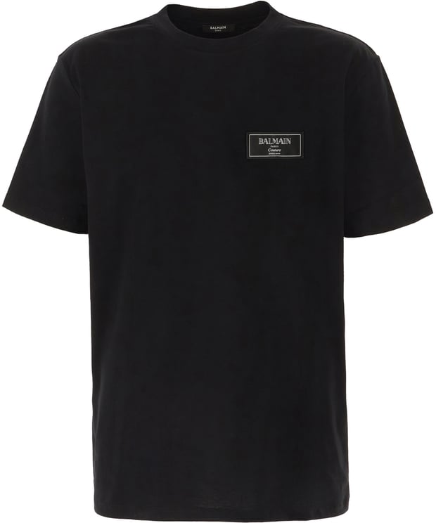 Balmain Balmain Black cotton t-shirt