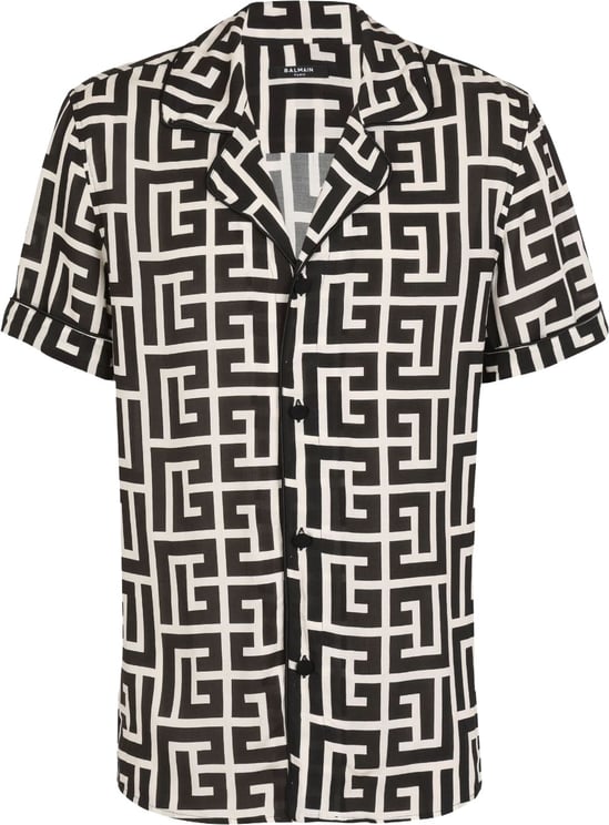 Balmain Shirts Ivoire / Noir