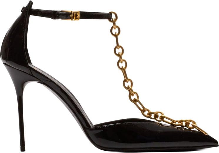 Balmain With Heel Noir