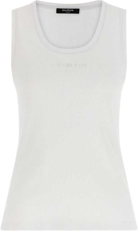 Balmain Top Blanc