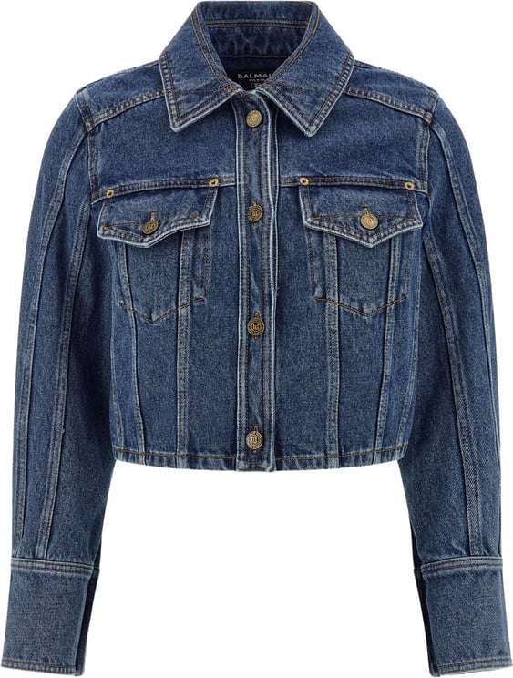 Balmain Jackets Denim