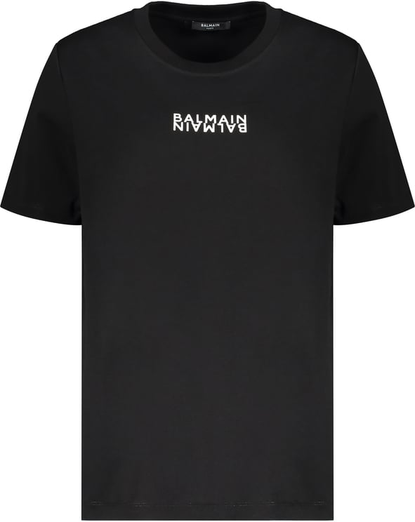 Balmain Black cotton T-shirt